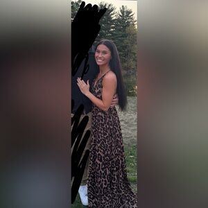 SHEIN Cheetah Print Dress